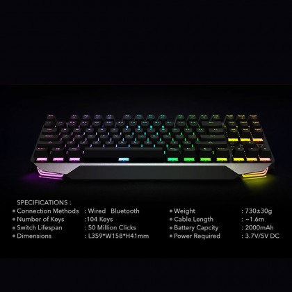 Armaggeddon MKA 17 Bluetooth Mechanical Gaming Keyboard