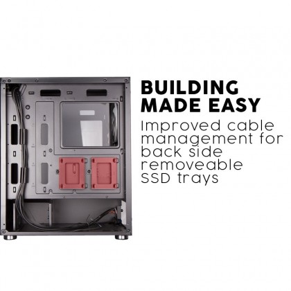 Armaggeddon Airstream AR140 EATX Gaming PC Case 