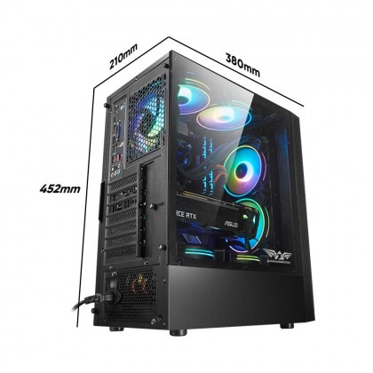 Armaggeddon Tesseract Core 3 Pro-Grade Gaming PC Case