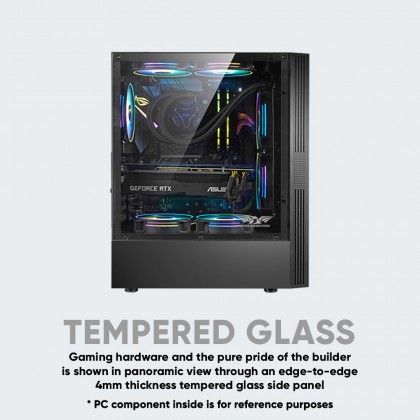 Armaggeddon Tesseract Core 3 Pro-Grade Gaming PC Case