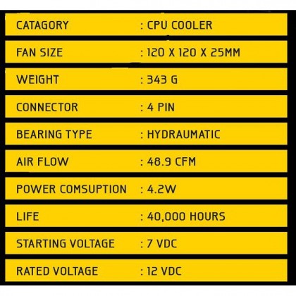 Arctic Storm 2 RGB R4 CPU Air Cooler