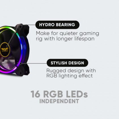 TESSARAXX TX-QUAD Ring 12 ARGB Fan